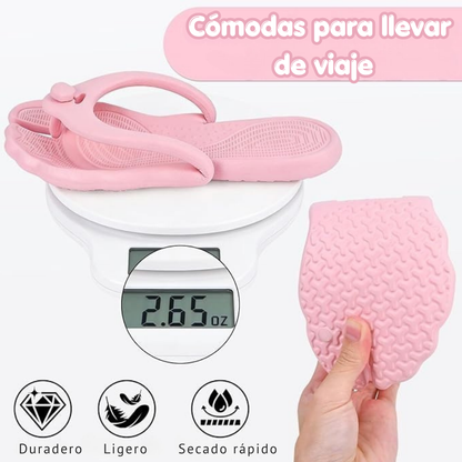 Chanclas Plegables para viajes